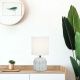 Aw21 Randy Ceramic Table Lamp Offwhite 14×H26.5Cm