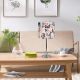 Aw21 Buda Metal Table Lamp Chrome+Letter 18×H39.5Cm