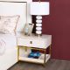 Poliana Night Stand - White