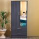 Hilton 2 Door Wardrobe-Graphite