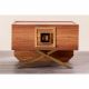 Dolores Night Stand Set Of 2 - Walnut