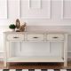 Berna Console Table - Milky White