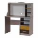 Karamel Study Hutch-Grey / Yellow