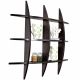 Lexington Globe Shelf 10.7X75X75Cm - Pvc Walnut