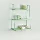 3 Tier Ladder Wall Shelf - Green