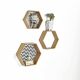 Windsor Cube Set of 3 - Natural