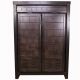 Leandros 2 Door 1 Drawer Shoes rack-WENGE 1