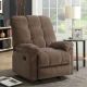 V2 Simone 1 Seater Fabric Recliner Sofa - Dark Gray