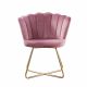 Bosley Accent Chair - Pink / Golden