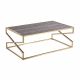Cerinza Coffee Table - Black / Golden