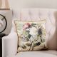 Fantasy Digital Cushion 45X45cm Ivory - HOL-D-1006