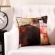 Ss21 Fantasy Foil Print Abstract 45X45Cm Mrn - Hol-F-2004
