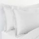 Danube Choice Oxford Pillowcase Pair Set Of 2 - 50X75+15Cm+5Cm Flange White