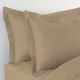 Danube Choice Oxford Pillowcase Pair Set Of 2- 50X75+15Cm+5Cm Flange Beige