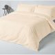 Danube Essentials 3-Piece 200 TC Super King Duvet Cover Set - 220x270 cm - Beige