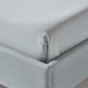 Danube Essentials Flat Sheet Set Flat-260X270Cm Pillowcase- 50X75+15Cm+2.5Cm Flange Grey