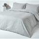 Danube Essentials 3-Piece 200 TC King Duvet Cover Set - 220x230 cm - Grey