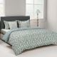 Meringue-Jacq 6 Pcs King Comforter Set Green -17172-116