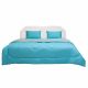 Urbane Reversible 3-Piece Single Comforter Set-150x230 cm - Light Blue