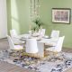 Annaliza 1+6 Dining Set - White