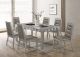 Sophia 1+6 Dining Set Champagne