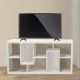 Cierra Book Case / TV unit - White