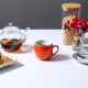 Cheerful Ceramic Mug 320 Ml - Orange - 9399