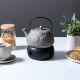 Moods Ceramic Teapot Warmer - Matt Black - 9192