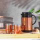 Ss22 Celina 3Pc Coffee/Tea Set Kettle-1000Ml,Mugs-2X300Ml Copper