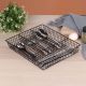 Ss22 Atticus 4 Compartment Cutlery Holder Matte Black 33X26X5Hcm Ck19168-004