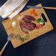 Ss22 Loretta Bamboo Chopping Board Beige 38X25X1.2Cm Bk211022