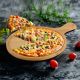 Ss22 Loretta Bamboo Pizza Plate Large Beige 41X30X1.4Cm Bk211037