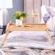 Ss22 Loretta Bamboo Breakfast Table Beige 50X31X22.5Cm Bk211050
