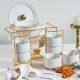Ss22 Pristine 15Pc Serving Set White S2367-Gl
