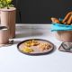 Annual Ring Bamboo Fiber Plate - Medium - 17064