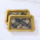 Monstera Waved Serving Tray 2 Pcs Set 362 X 245 cms