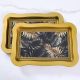 Areca Waved Serving Tray 2 Pcs Set 362 X 245 Cms - Max5-118-010D