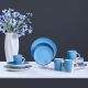 Ocean Blue 16Pcs Stoneware Dinner Set 005