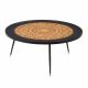Kerry Coffee Table-Black / Brown