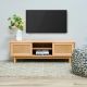 Hermano Tv Stand - Natural Wood