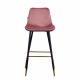 Kween Bar Stool -Rose / Black
