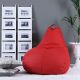 Rocky Tear Drop Bean Bags - Red