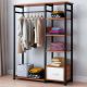 Citta Free Standing Wide Clothes Rack - White / Black