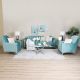 Harmony 3+1+1 Fabric Sofa Set - Sage