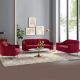 Sebastian Fabric Sofa Set - Red